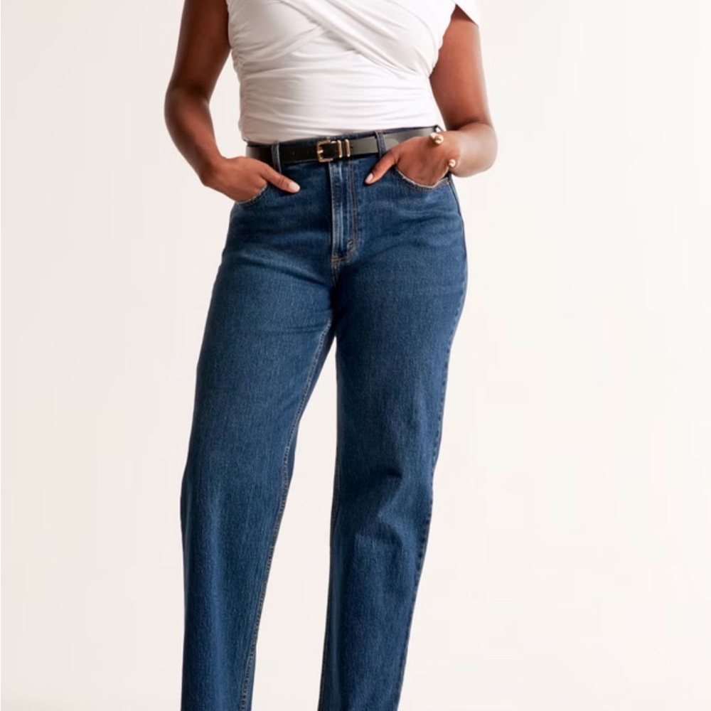 High rise vintage straight